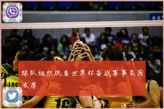 球队组织观看世界杯备战赛事氛围浓厚