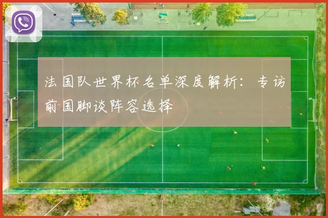 法国队世界杯名单深度解析:专访前国脚谈阵容选择