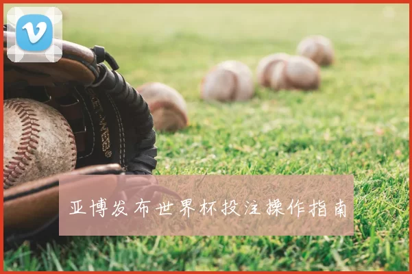 亚博发布世界杯投注操作指南